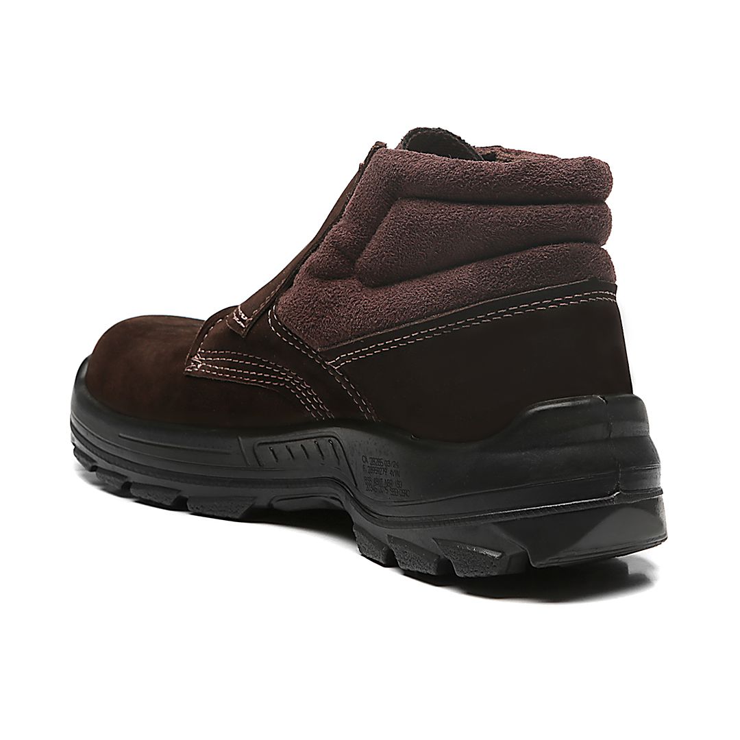 PETRO BVL BOTINA VELCRO NOBUCK MARROM CAFÉ