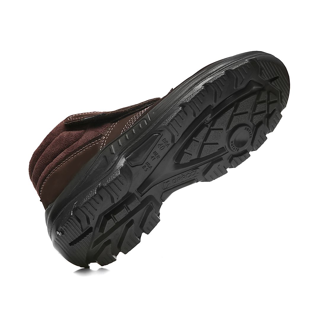 PETRO BVL BOTINA VELCRO NOBUCK MARROM CAFÉ
