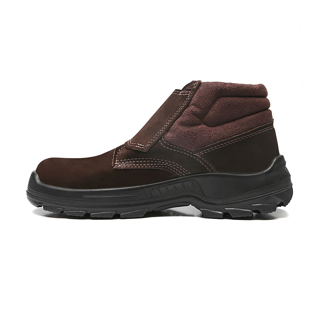 PETRO BVL BOTINA VELCRO NOBUCK MARROM CAFÉ