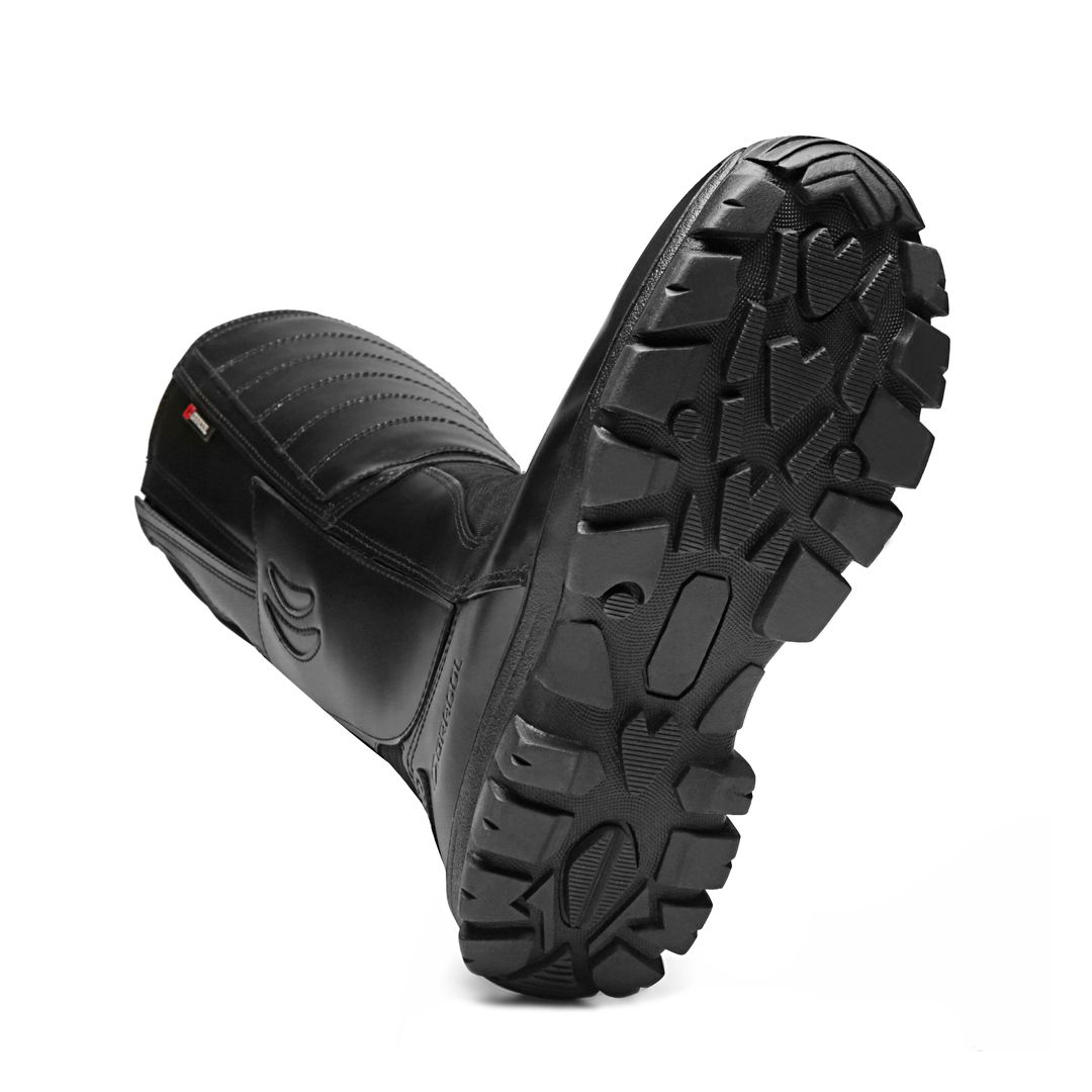 DRAGON BPBL BOTA ZÍPER COURO HIDROFUGADO PRETA