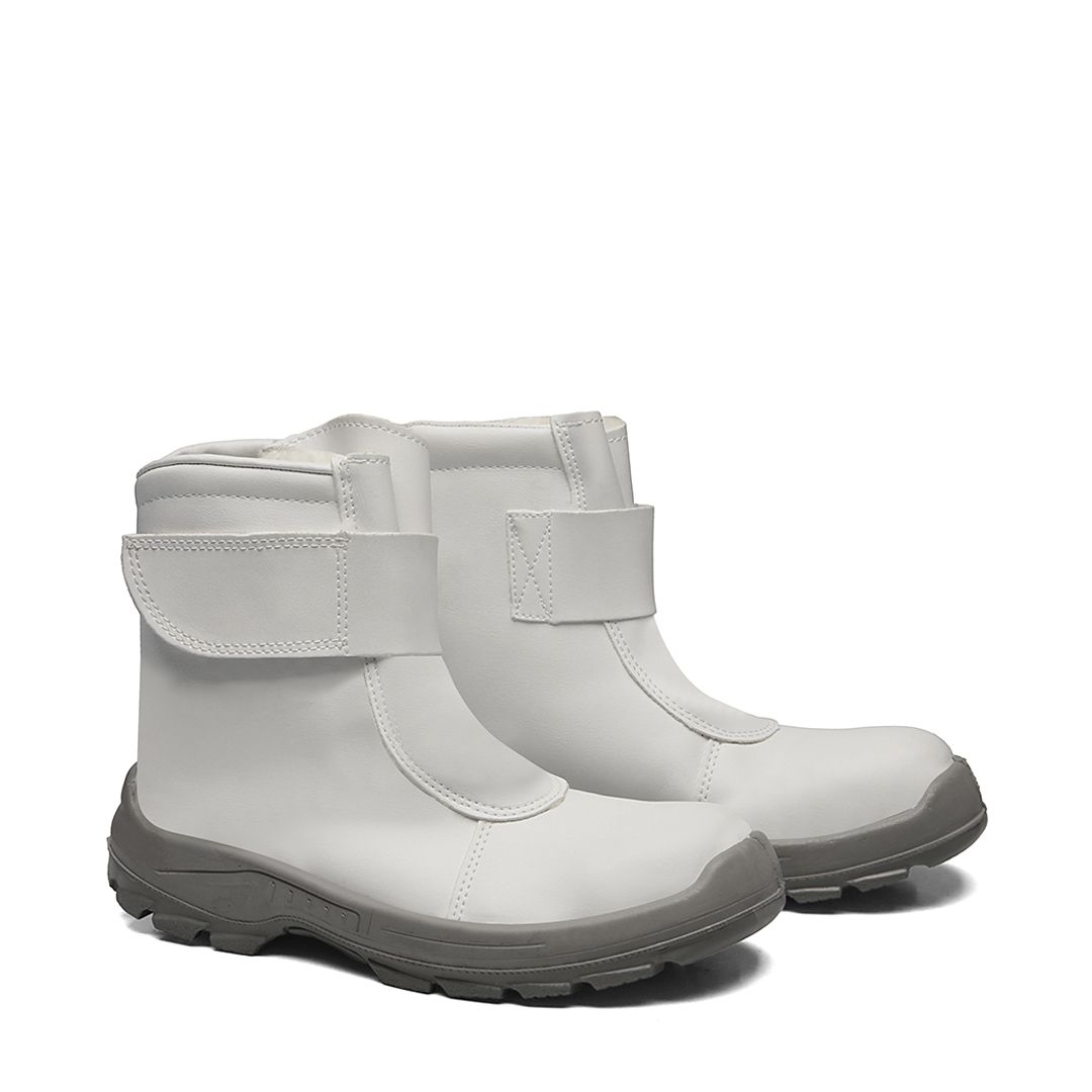 ALASKA BDVM COTURNO VELCRO MICROFIBRA BRANCO