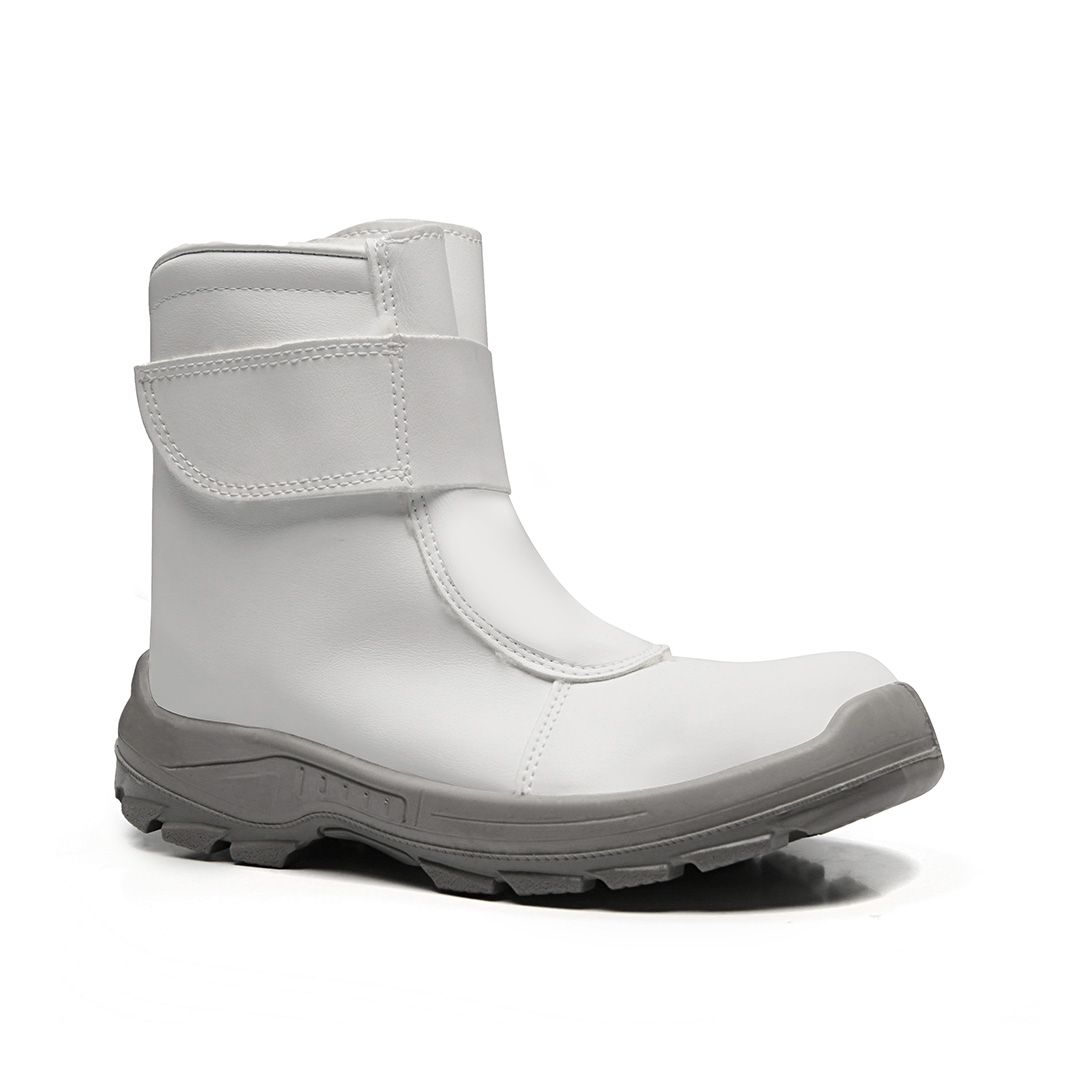 ALASKA BDVM COTURNO VELCRO MICROFIBRA BRANCO
