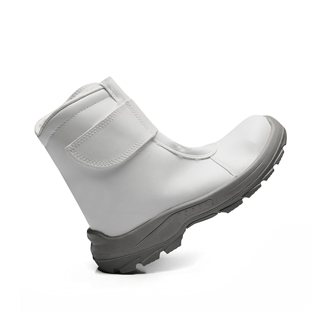 ALASKA BDVM COTURNO VELCRO MICROFIBRA BRANCO