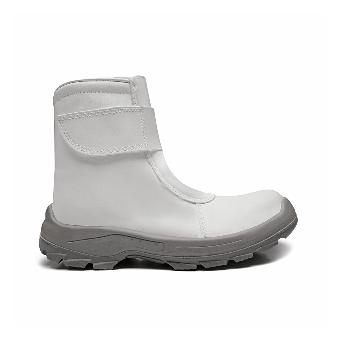 ALASKA BDVM COTURNO VELCRO MICROFIBRA BRANCO
