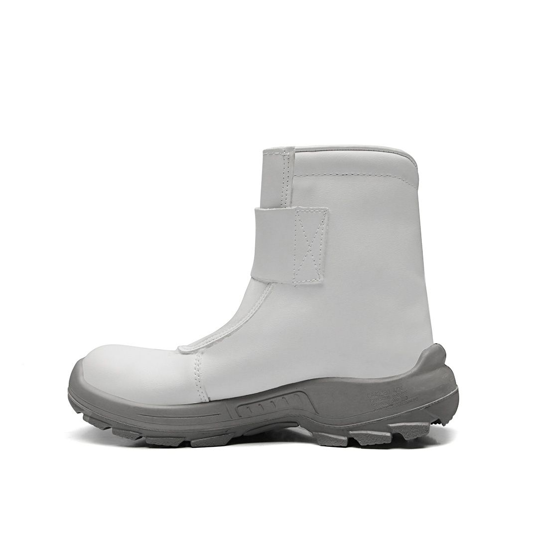 ALASKA BDVM COTURNO VELCRO MICROFIBRA BRANCO