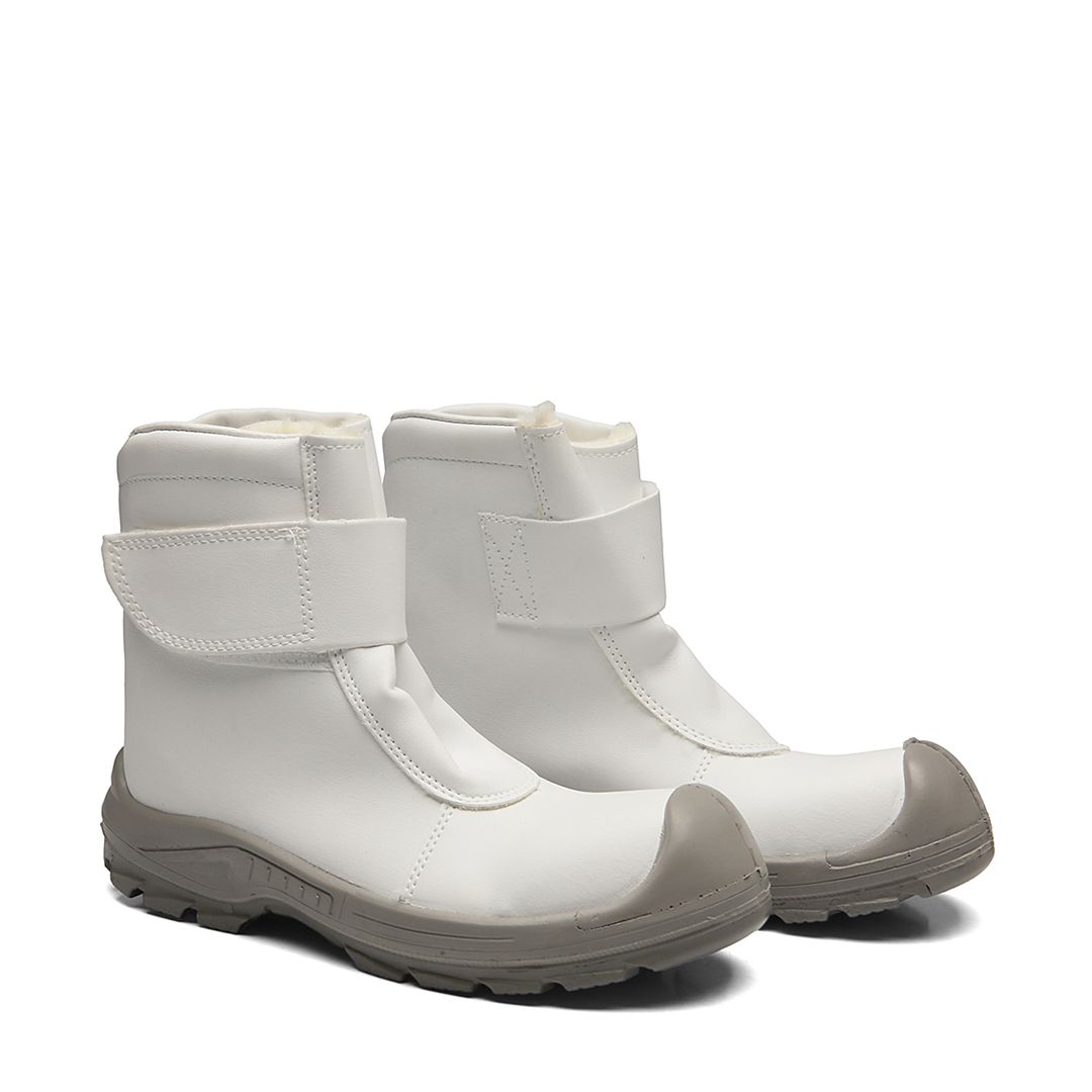 ALASKA BDVM COTURNO VELCRO MICROFIBRA BRANCO 