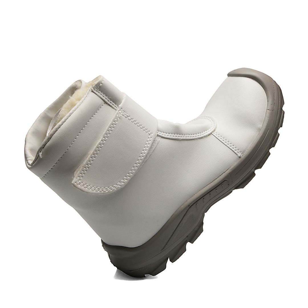 ALASKA BDVM COTURNO VELCRO MICROFIBRA BRANCO 