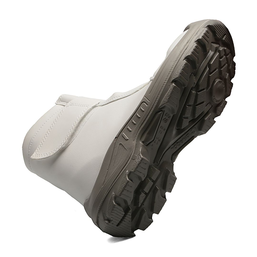 ALASKA BDVM COTURNO VELCRO MICROFIBRA BRANCO 