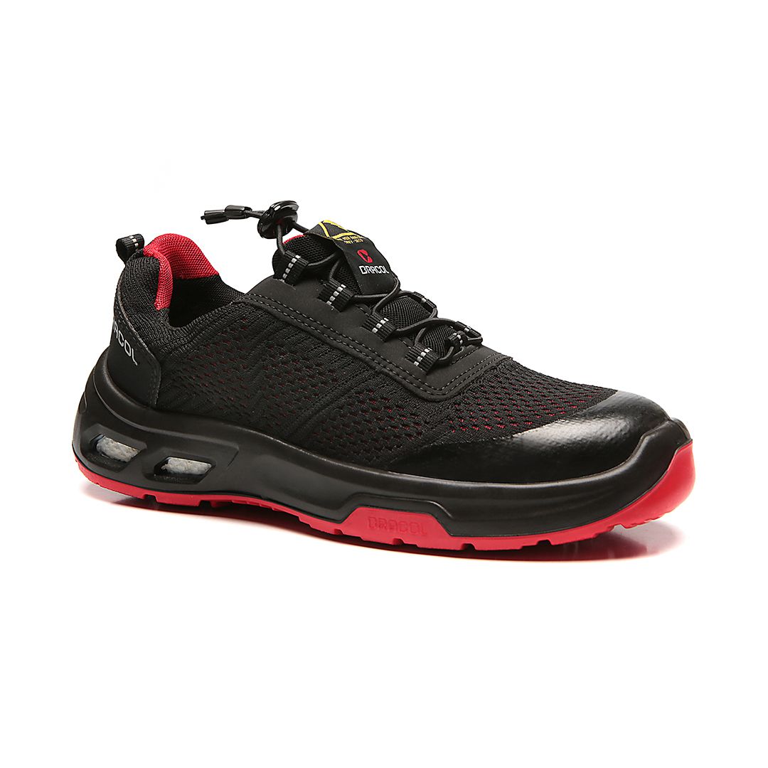 DETROIT ECO BTHT ELETRICISTA PRETO SOLADO VERMELHO