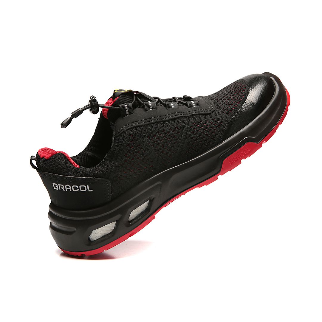 DETROIT ECO BTHT ELETRICISTA PRETO SOLADO VERMELHO