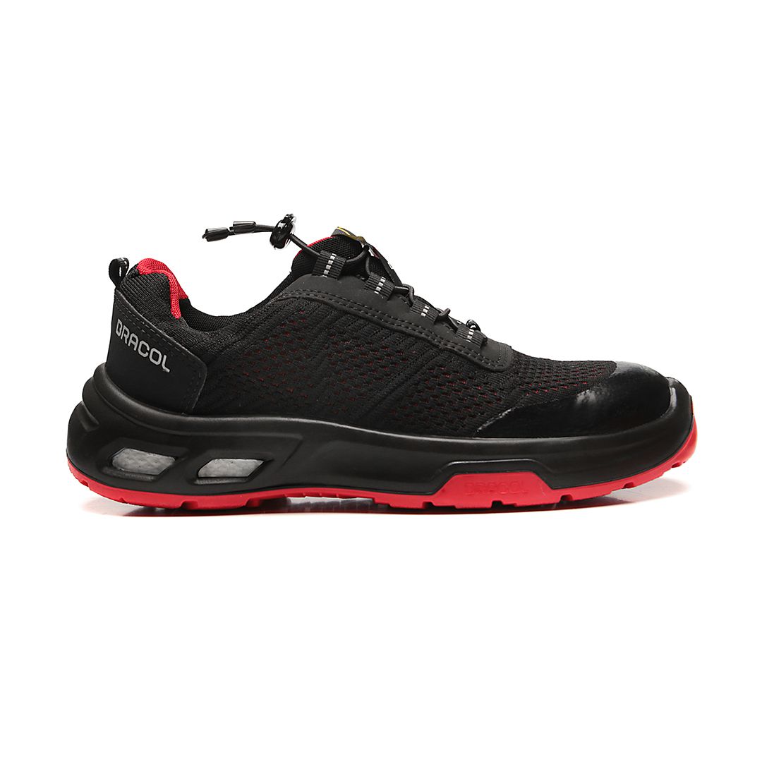 DETROIT ECO BTHT ELETRICISTA PRETO SOLADO VERMELHO