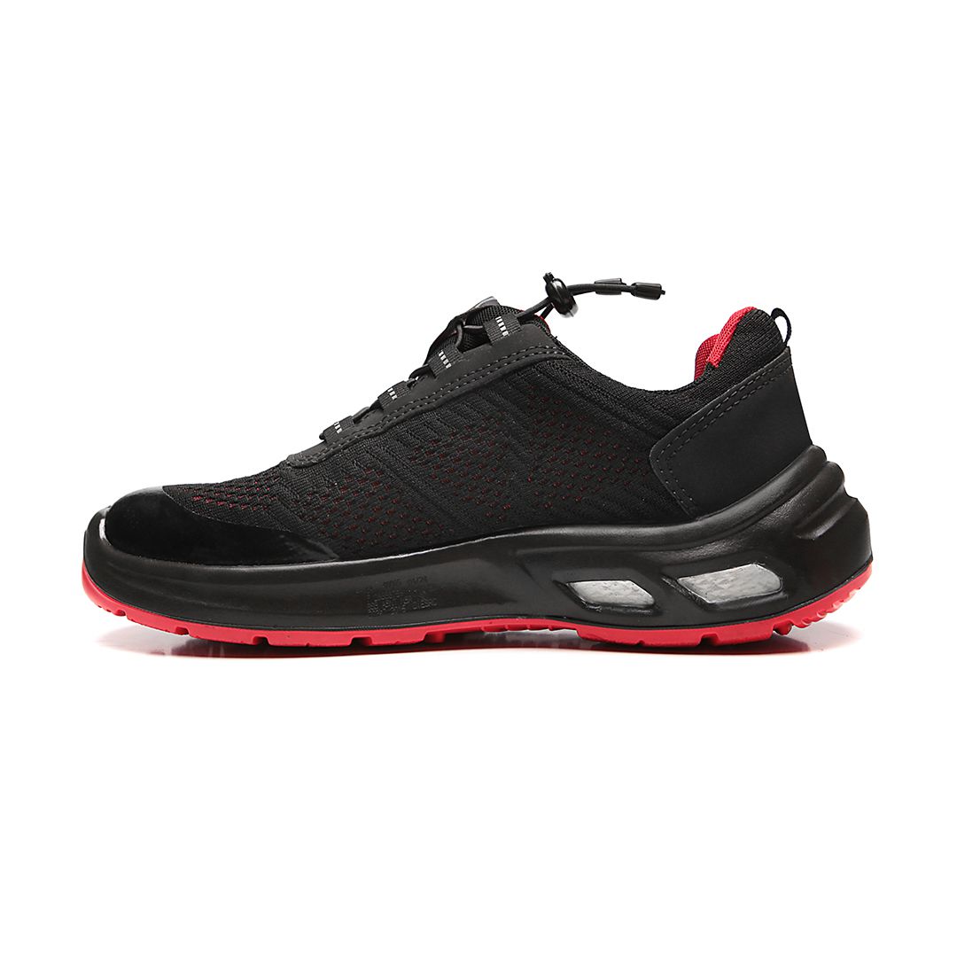 DETROIT ECO BTHT ELETRICISTA PRETO SOLADO VERMELHO