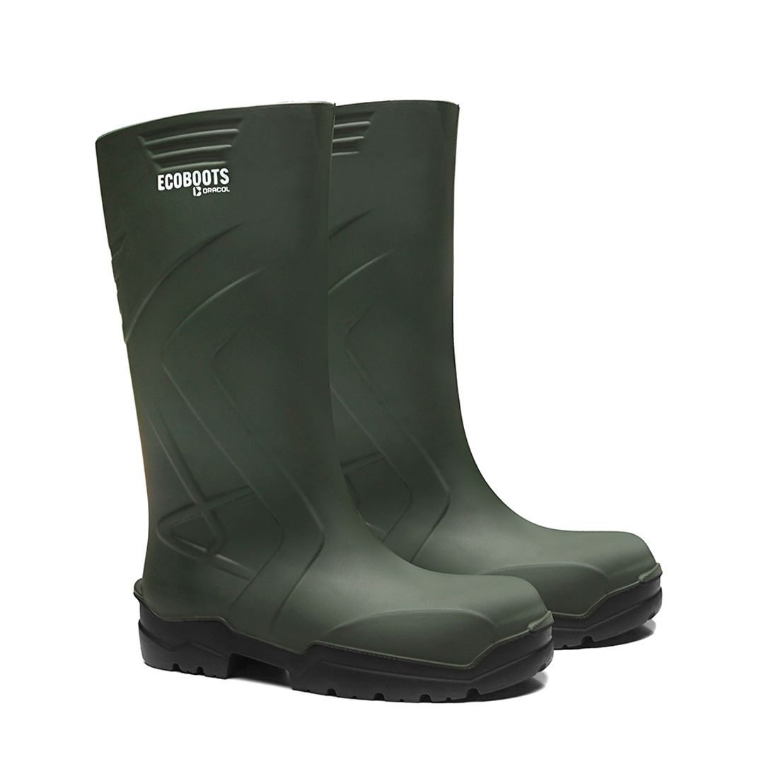 POLYTECH LONGO SEM FORRO PRETO E VERDE 