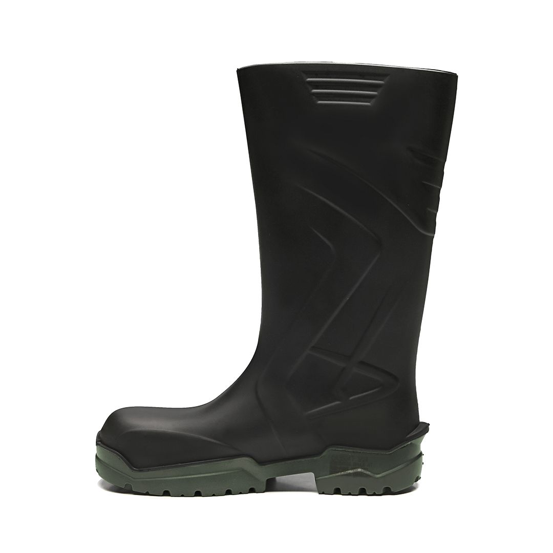POLYTECH CANO LONGO PRETO SOLADO VERDE 