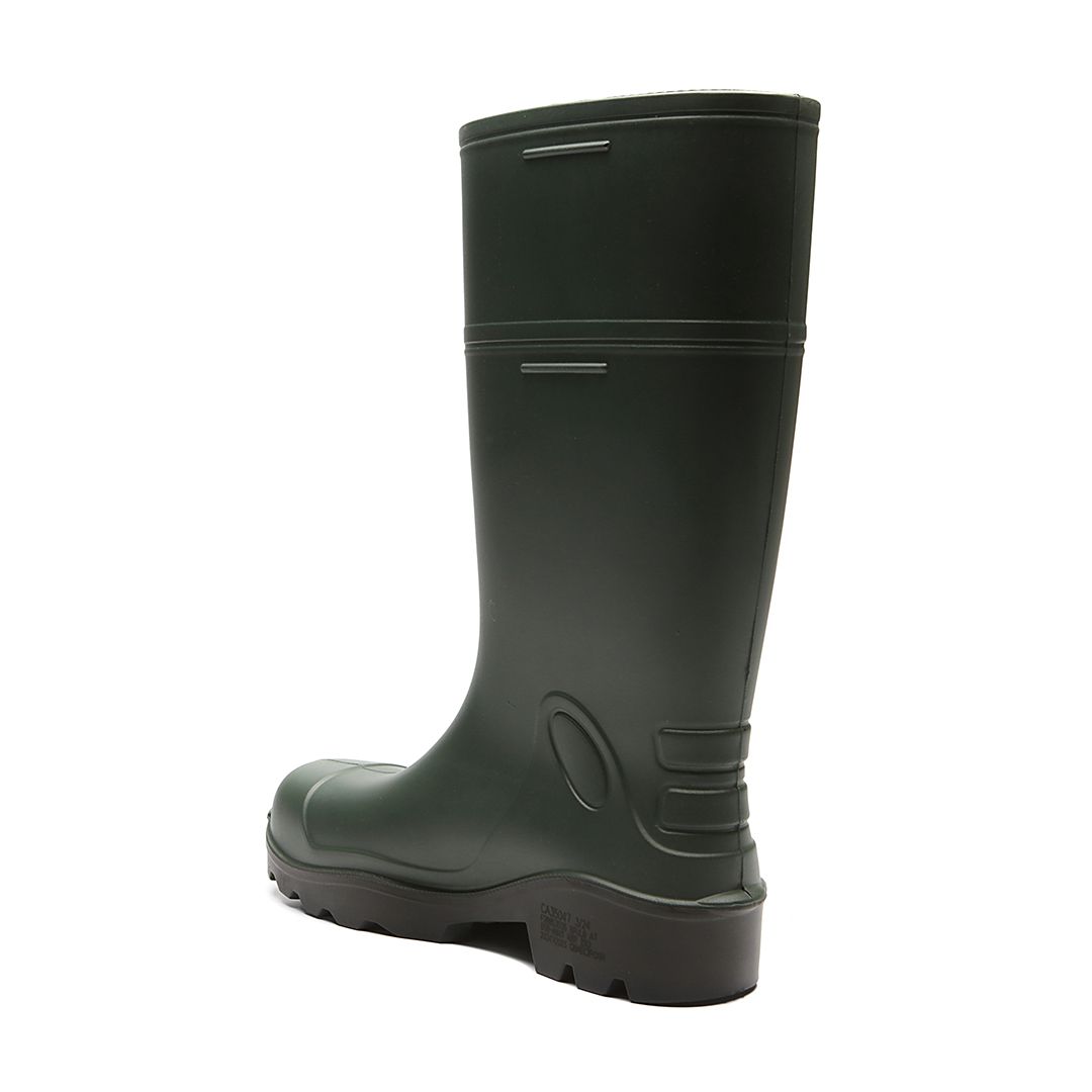 PURESAFE BOTA DE PU CANO LONGO VERDE SOLADO PRETO C/B 
