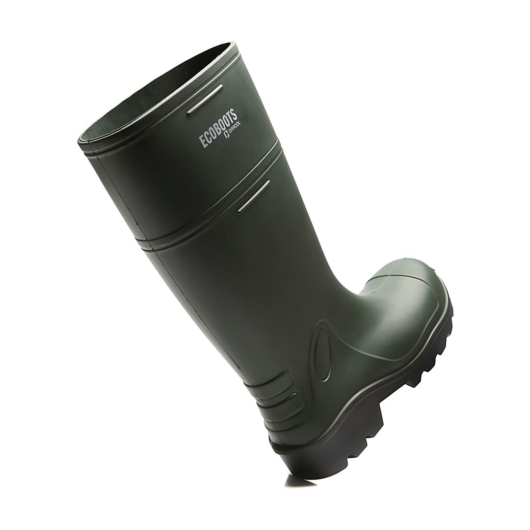 PURESAFE BOTA DE PU CANO LONGO VERDE SOLADO PRETO C/B 