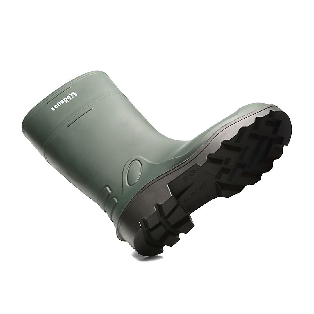 PURESAFE BOTA DE PU CANO LONGO VERDE SOLADO PRETO C/B 