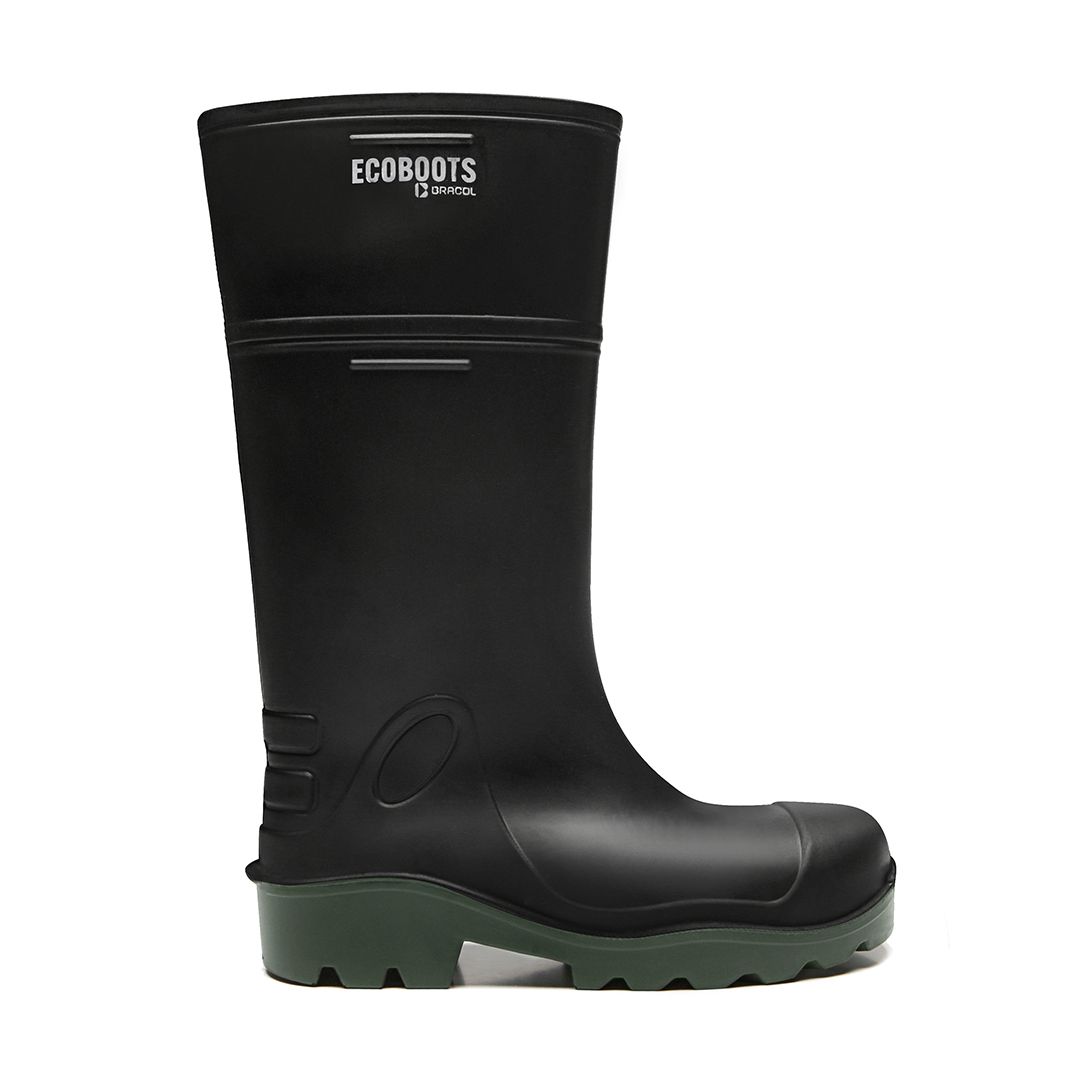 PURESAFE BOTA CANO LONGO PRETO SOLADO VERDE C/B (PA)