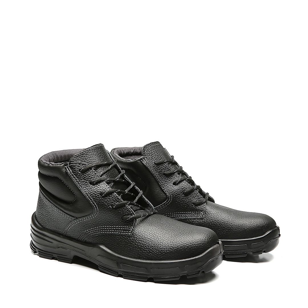 BAAS BOTINA DE AMARRAR COURO PRETO COMPOSITE + PRP 