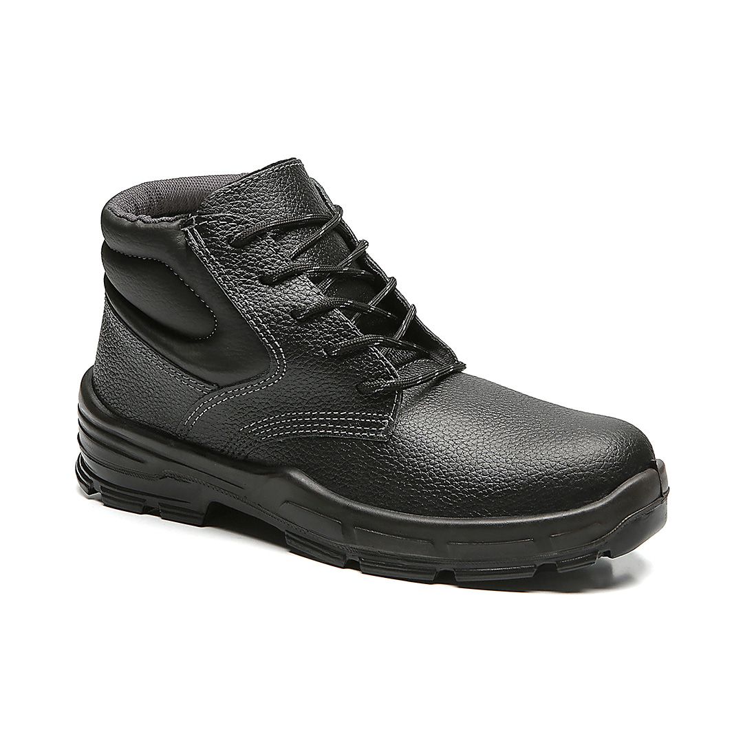 BAAS BOTINA DE AMARRAR COURO PRETO COMPOSITE + PRP 