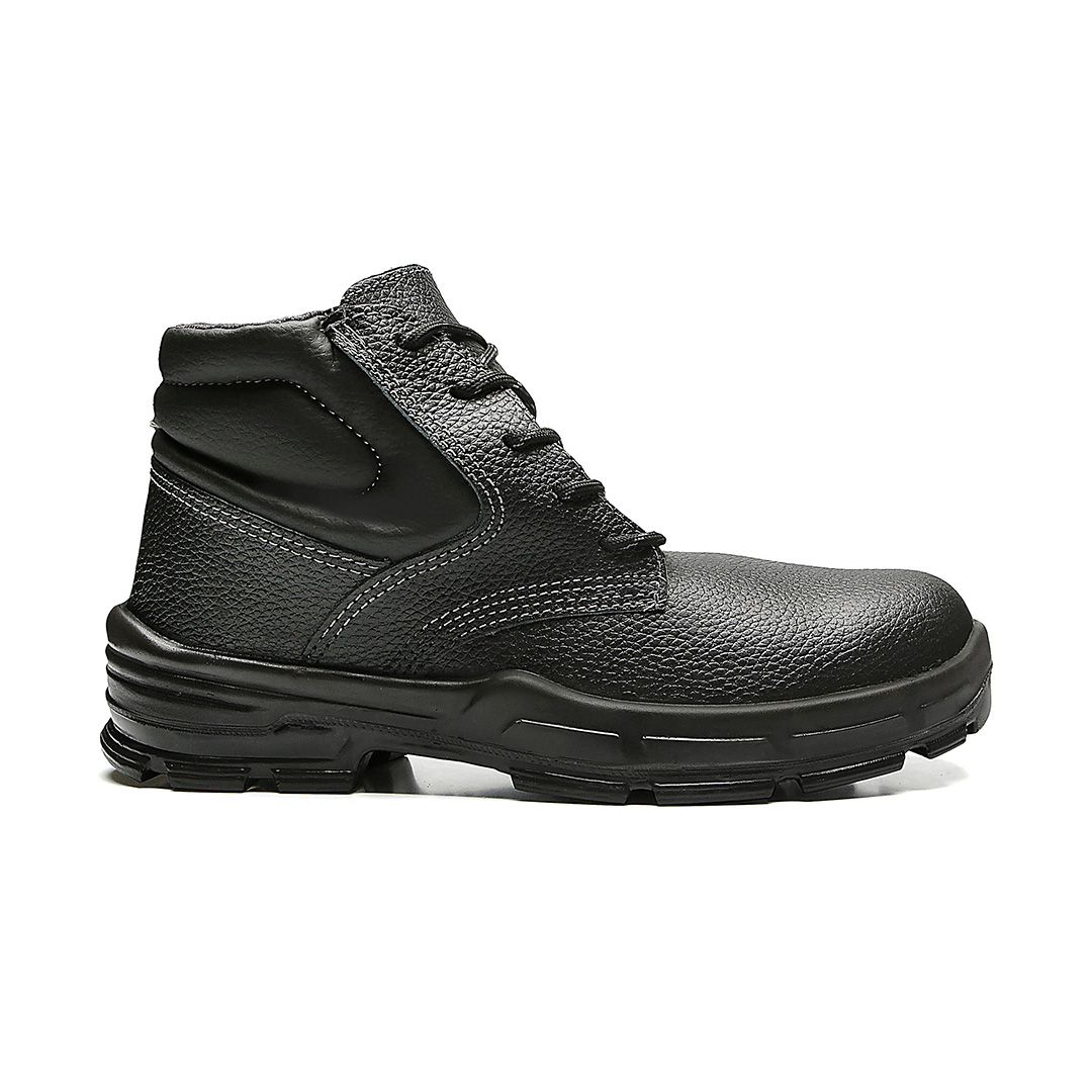 BAAS BOTINA DE AMARRAR COURO PRETO COMPOSITE + PRP 