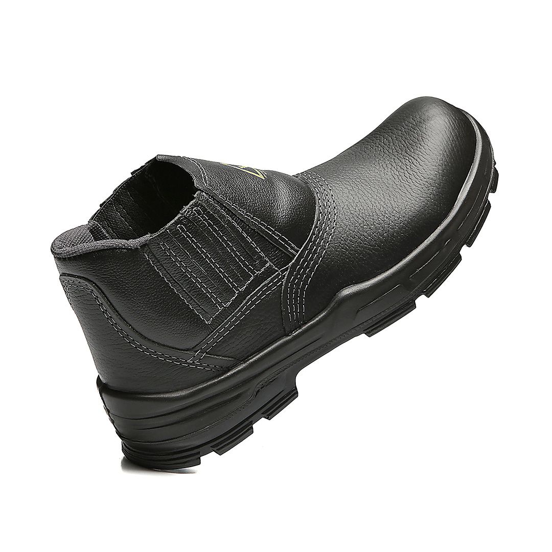 BELB BOTINA DE ELÁSTICO COURO HIDROFUGADO PRETO