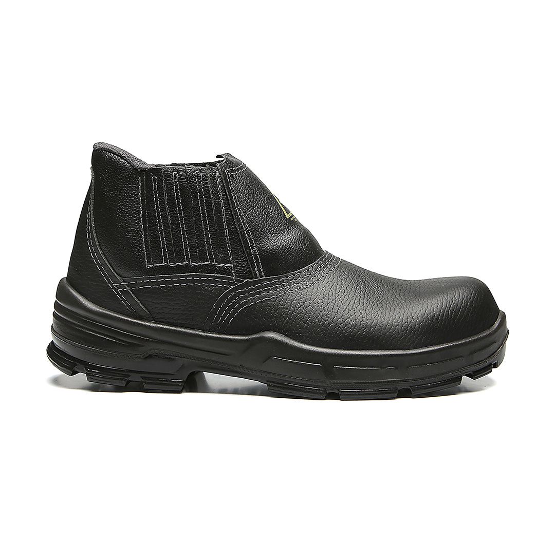 BELB BOTINA DE ELÁSTICO COURO HIDROFUGADO PRETO