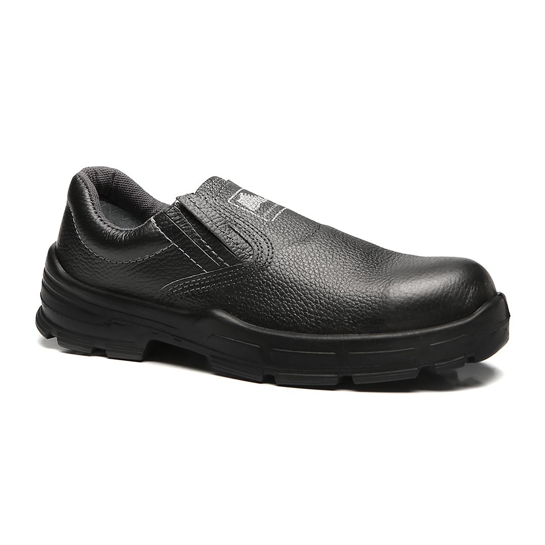 BSES SAPATO ELÁSTICO PRETO COURO 