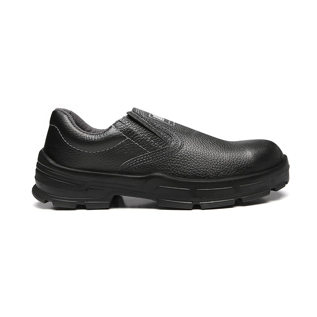 BSES SAPATO ELÁSTICO PRETO COURO 