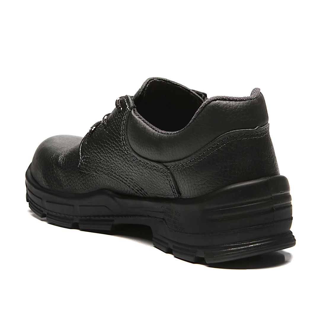 BSAS SAPATO AMARRAR COURO PRETO COMPOSITE 
