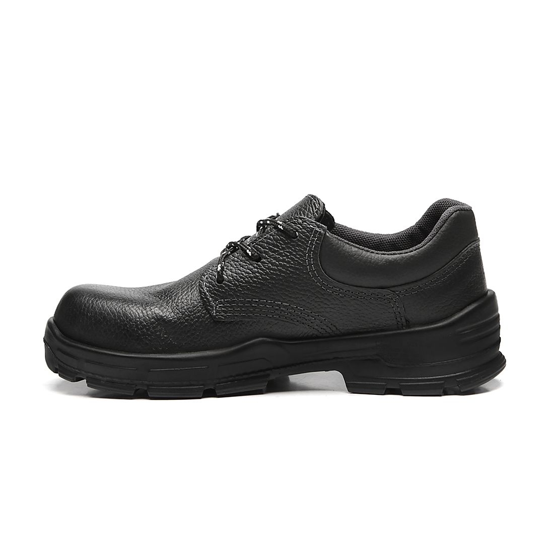 BSAS SAPATO AMARRAR COURO PRETO COMPOSITE 