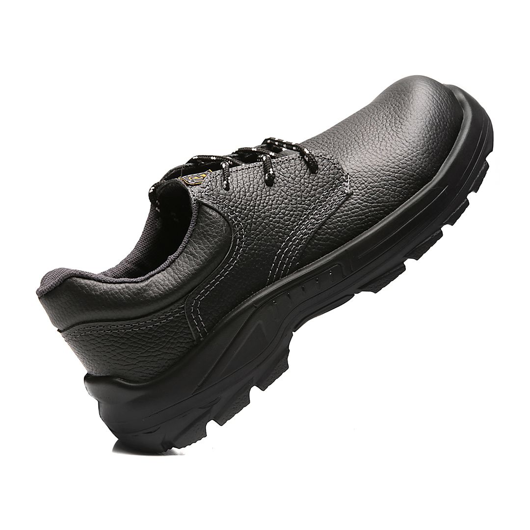 BSAS SAPATO AMARRAR COURO PRETO COMPOSITE 