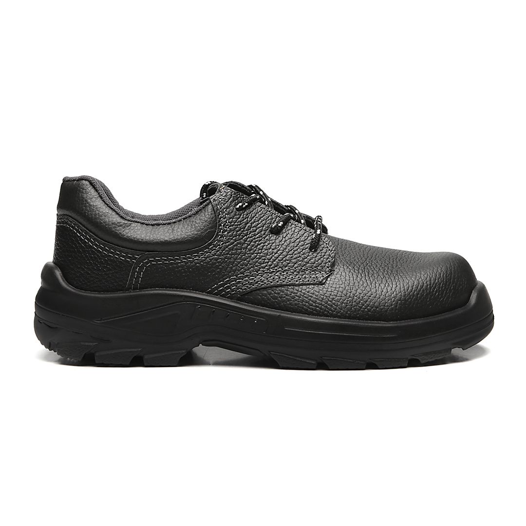 BSAS SAPATO AMARRAR COURO PRETO COMPOSITE 