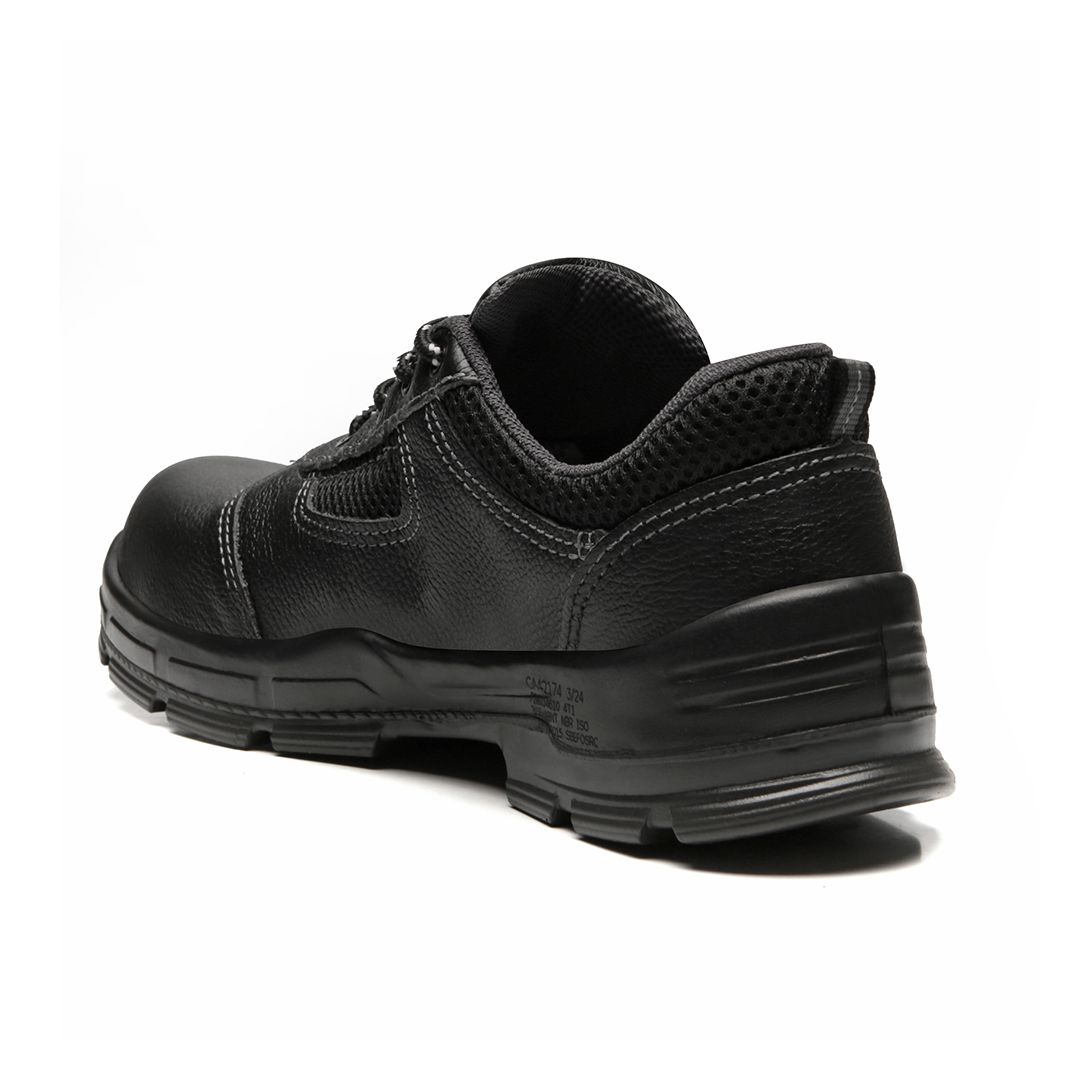BTJB TÊNIS DE AMARRAR PRETO COURO HIDROFUGADO 