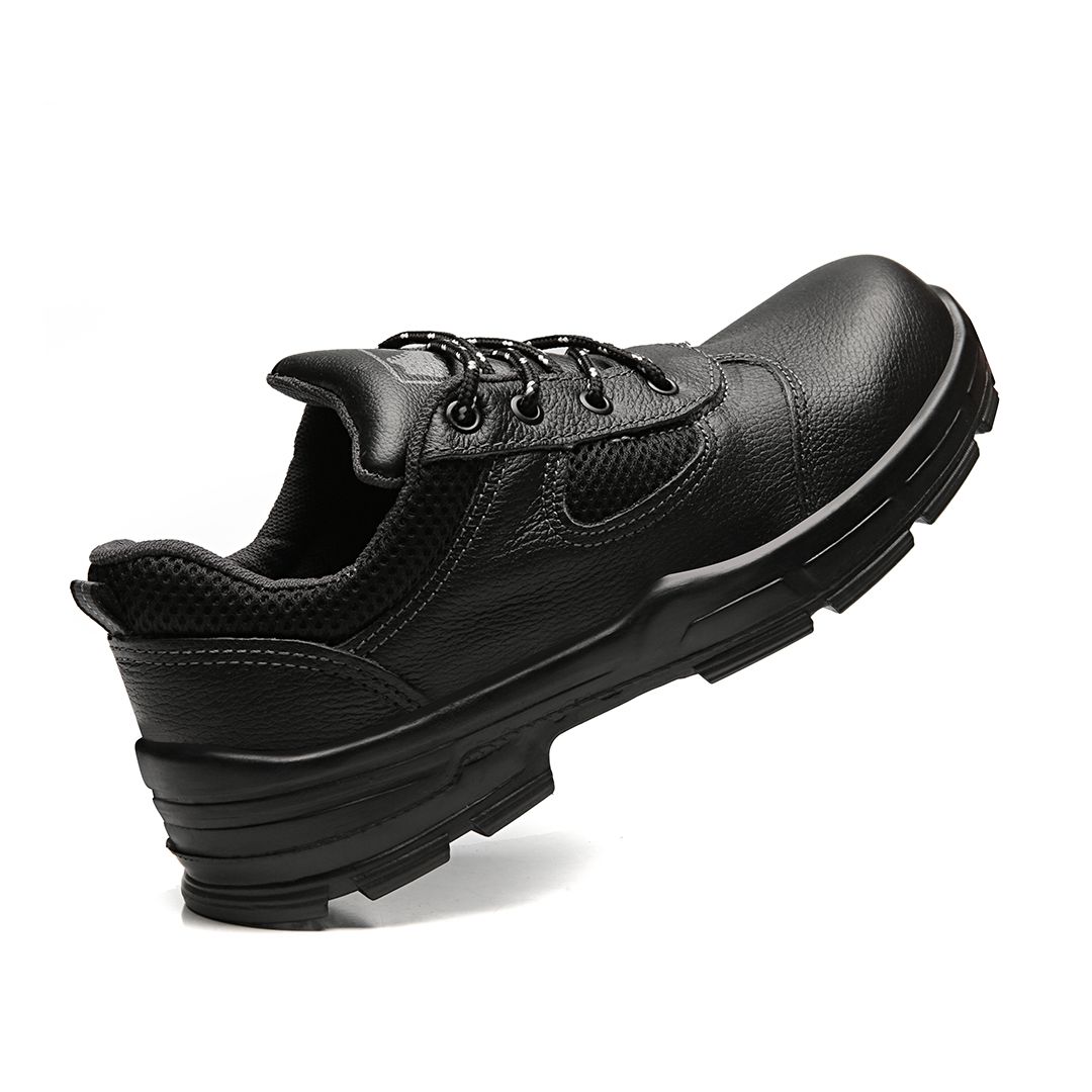 BTJB TÊNIS DE AMARRAR PRETO COURO HIDROFUGADO 