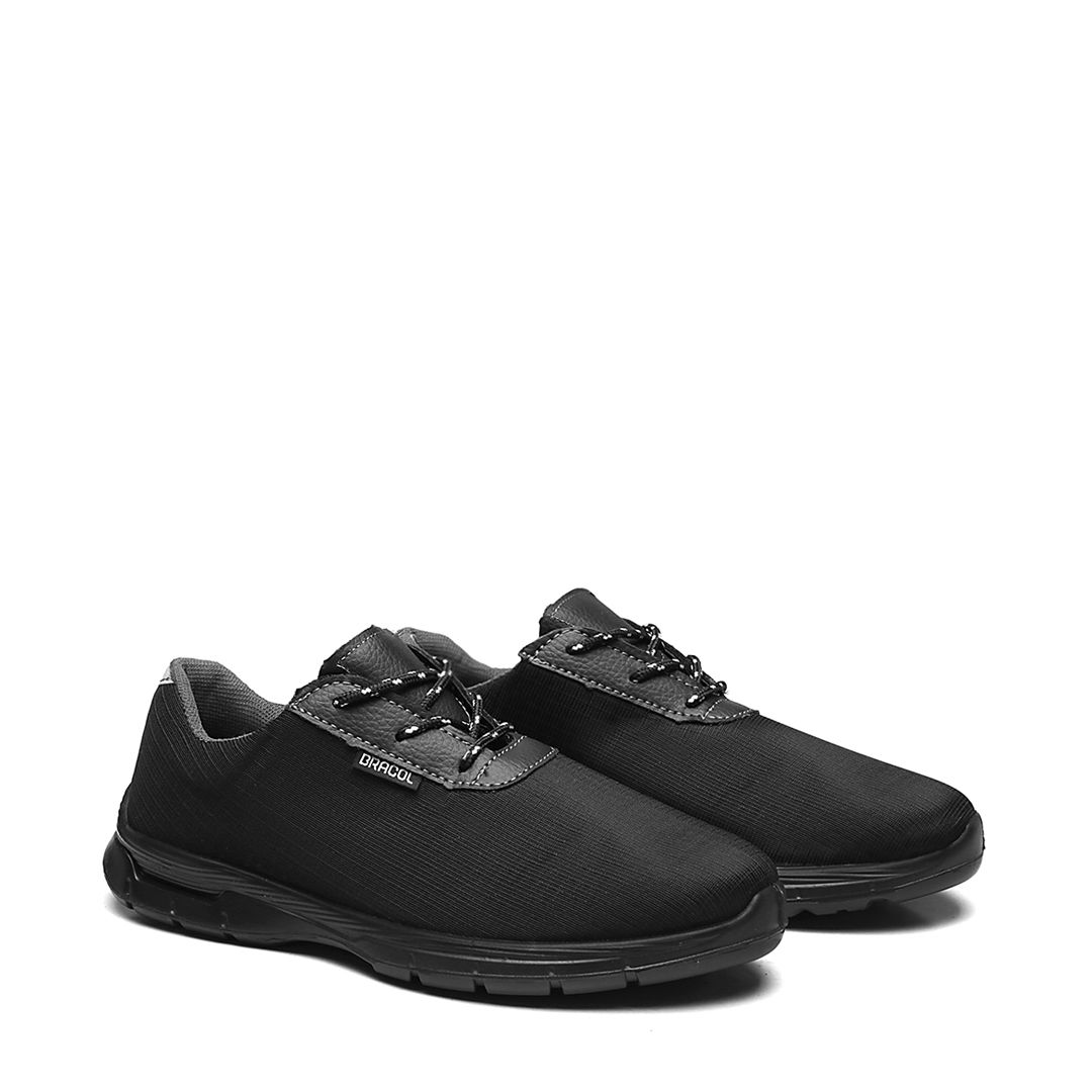 BGAM TÊNIS DE AMARRAR MICROFIBRA PRETO 