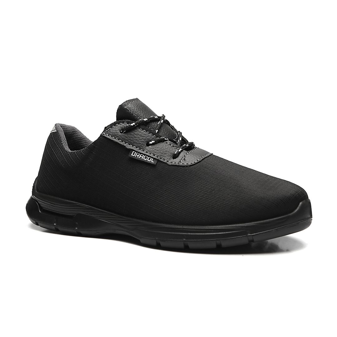 BGAM TÊNIS DE AMARRAR MICROFIBRA PRETO 