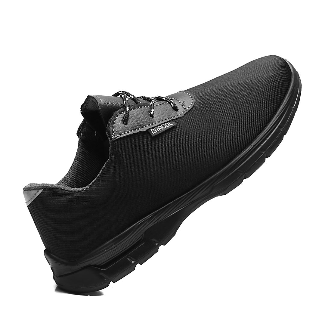 BGAM TÊNIS DE AMARRAR MICROFIBRA PRETO 