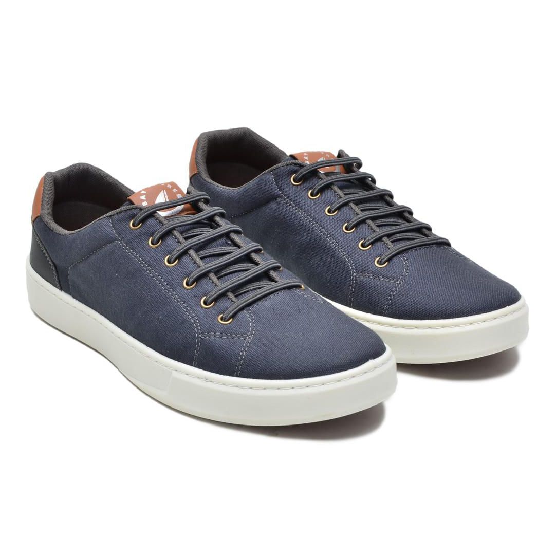 Sapatênis Casual Masculino Lona Marrinho- REF: 1001 