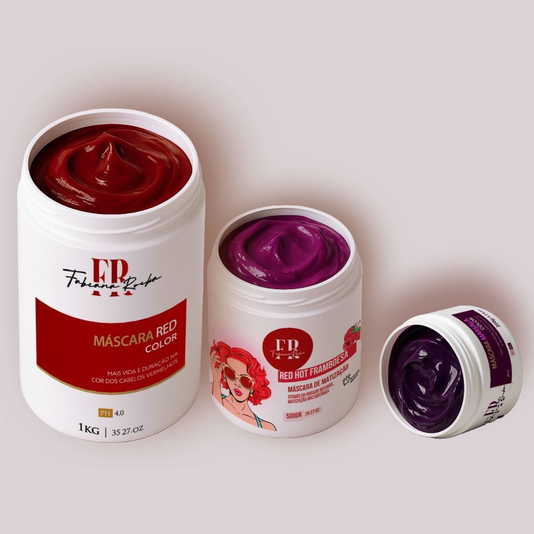 Kit Mix 3 Matizadores de Hidratação - 1Kg, 500g, 2... - by fabiana rocha 