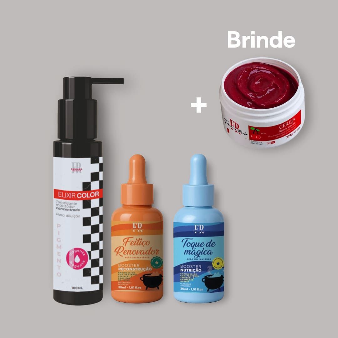 Promoção compre 1 Elixir 100ML + 2 Booster e ganhe... - by fabiana rocha 