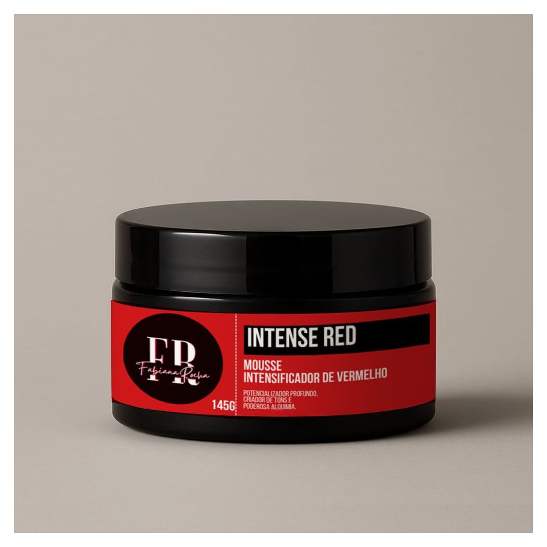 Mousse Intensificador De Cor Vermelho 145g - by fabiana rocha 