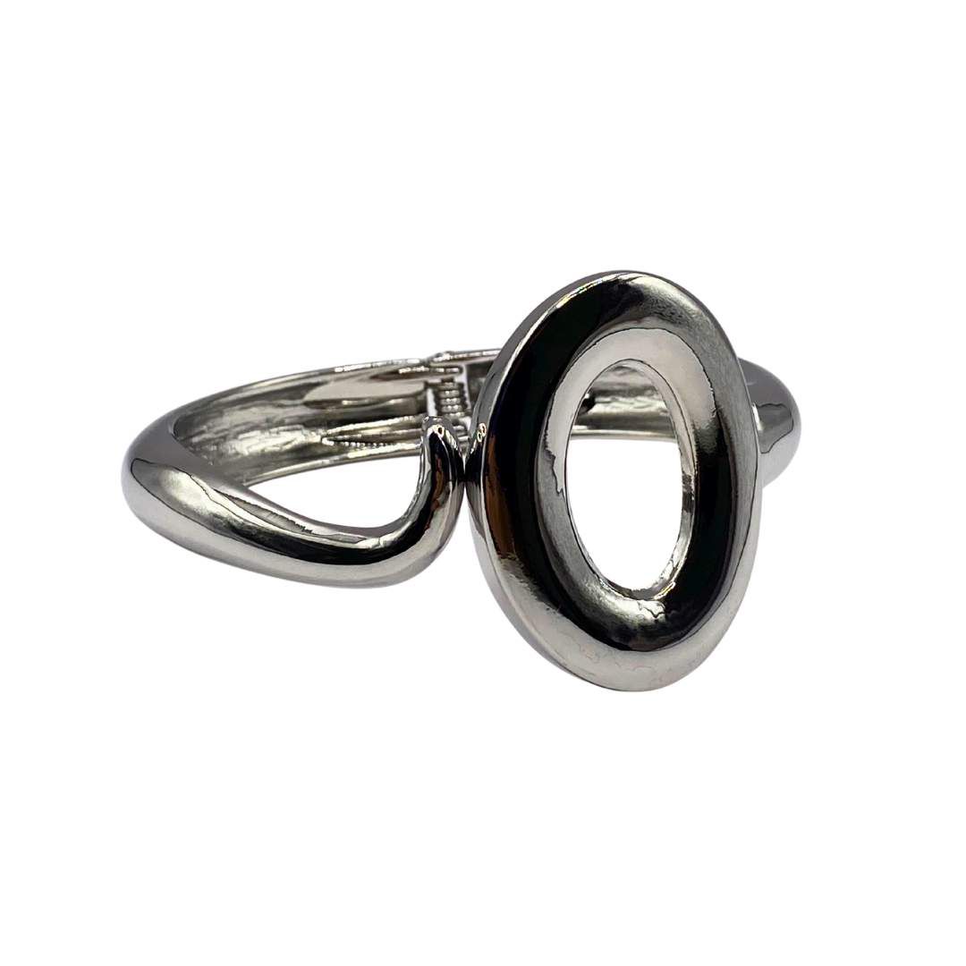 Bracelete Feminino Oval Vazado... - SOBERANA