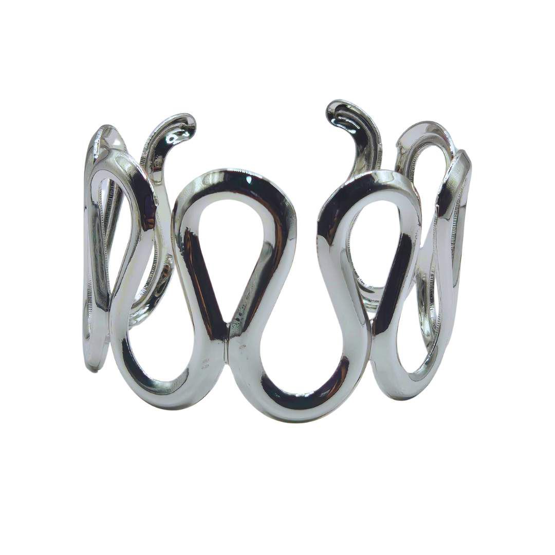 Bracelete Feminino Ondas Moder... - SOBERANA