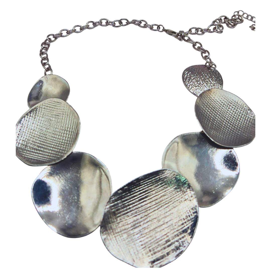 Colar Feminino Círculos Modern... - SOBERANA