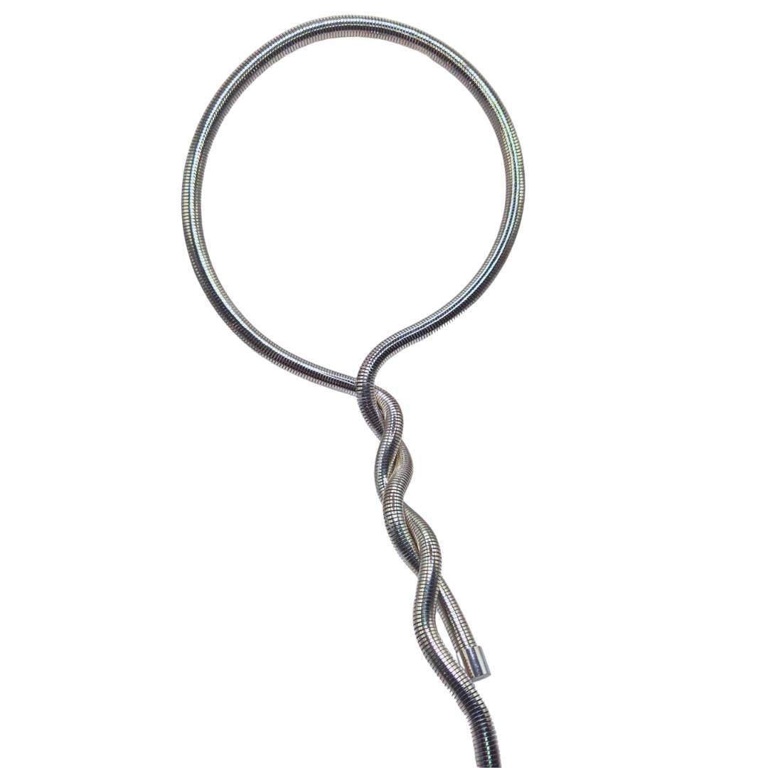 Colar Feminino Torcido Prata - SOBERANA