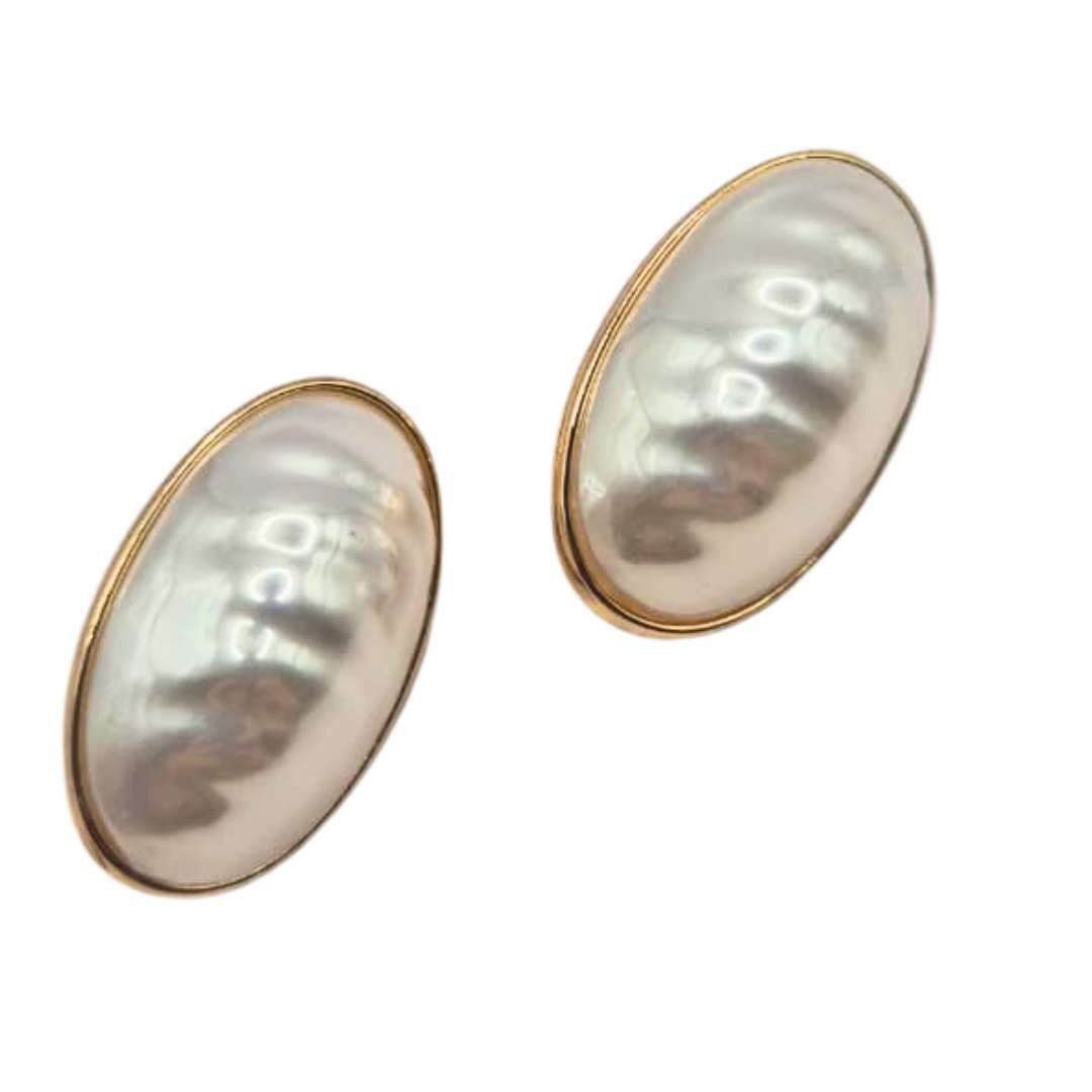 Brinco Feminino Madrepéro... - SOBERANA