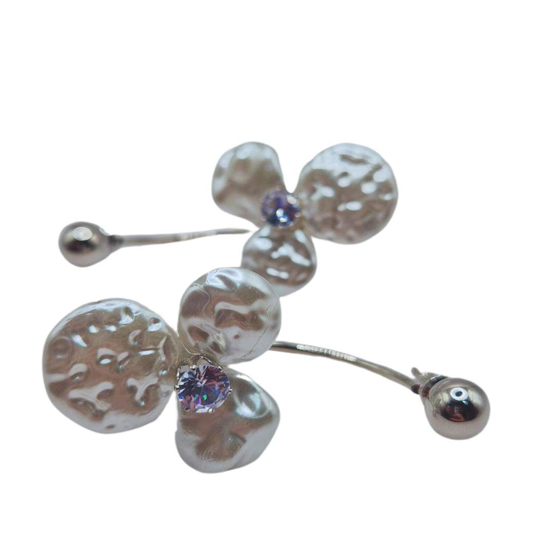 Brinco Feminino Flor Orgânica ... - SOBERANA
