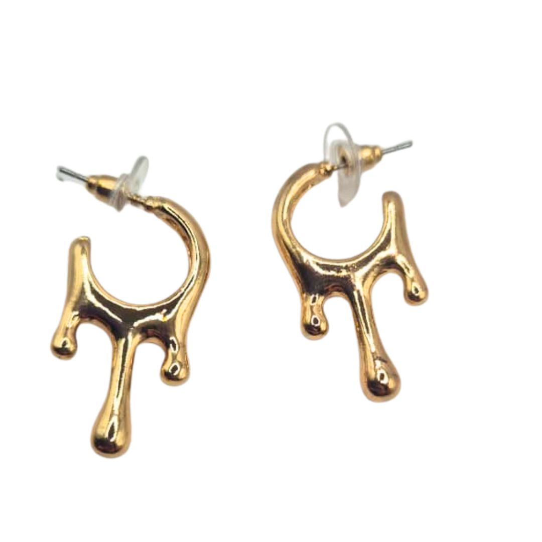 Brinco Feminino Três Gota... - SOBERANA