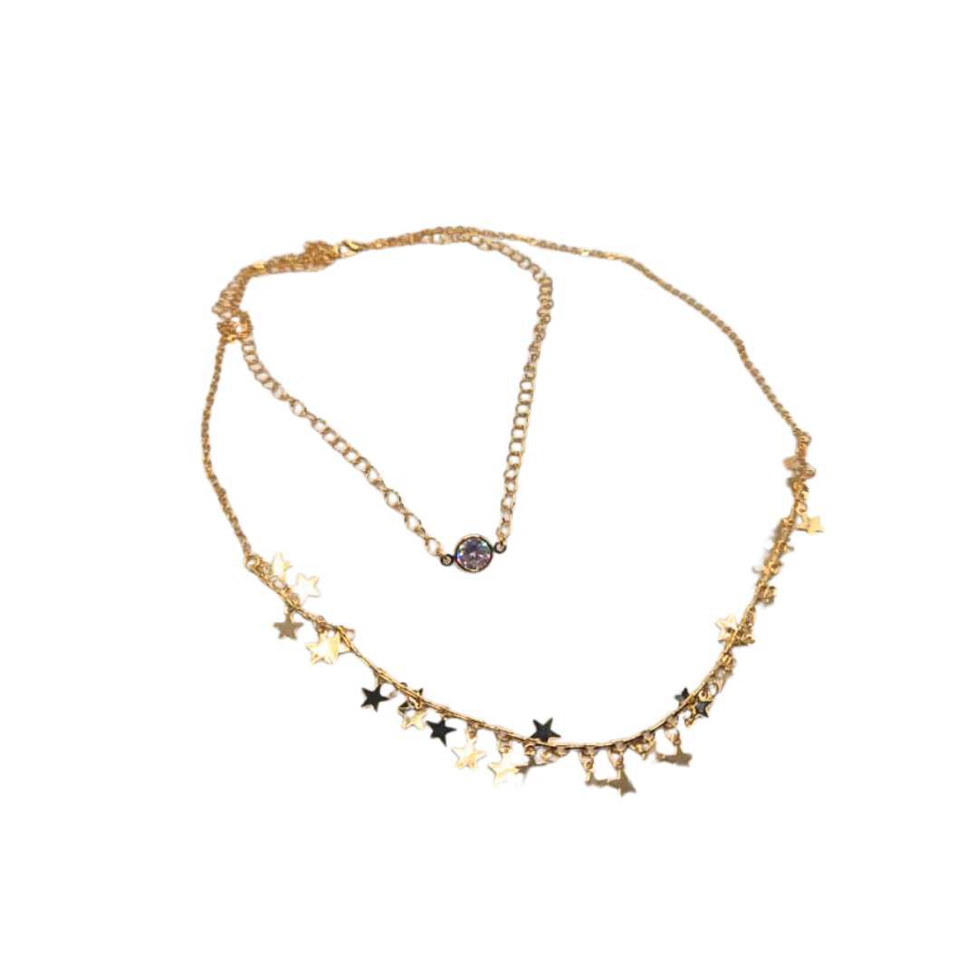  Colar Feminino Brilho Es... - SOBERANA